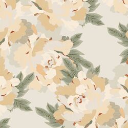 Wild Peonies in Cream