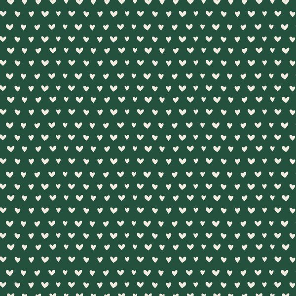 Queen of Hearts in Deep Emerald