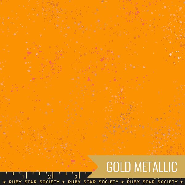 Speckled in Metallic Clementine
