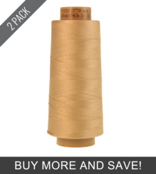 Sandstone (9140-1222) - Silk Finish Cotton 40wt - 1600 Yards (2 Pack)