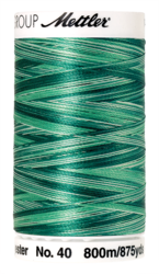 Minty Leaves (4880-9931) - Poly Sheen Multi - 875 Yards