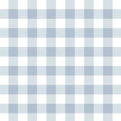 Meadow Gingham in Clear Blue