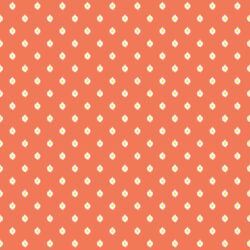 Tiny Ikat in Tiger Lily