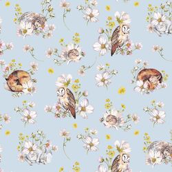 Meadow Slumber in Cloud Blue