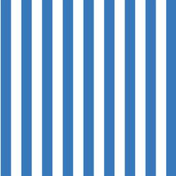 Candy Stripe in Cerulean