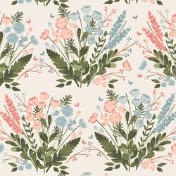 Pressed Bouquet in Porcelain