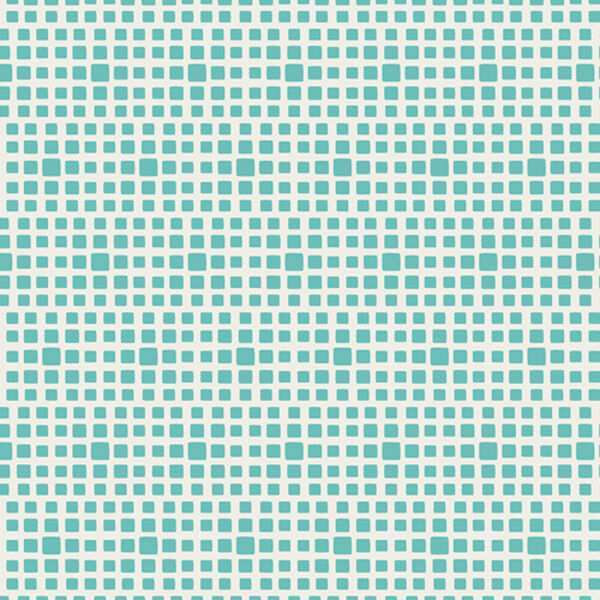 Squared Elements in Turquoise