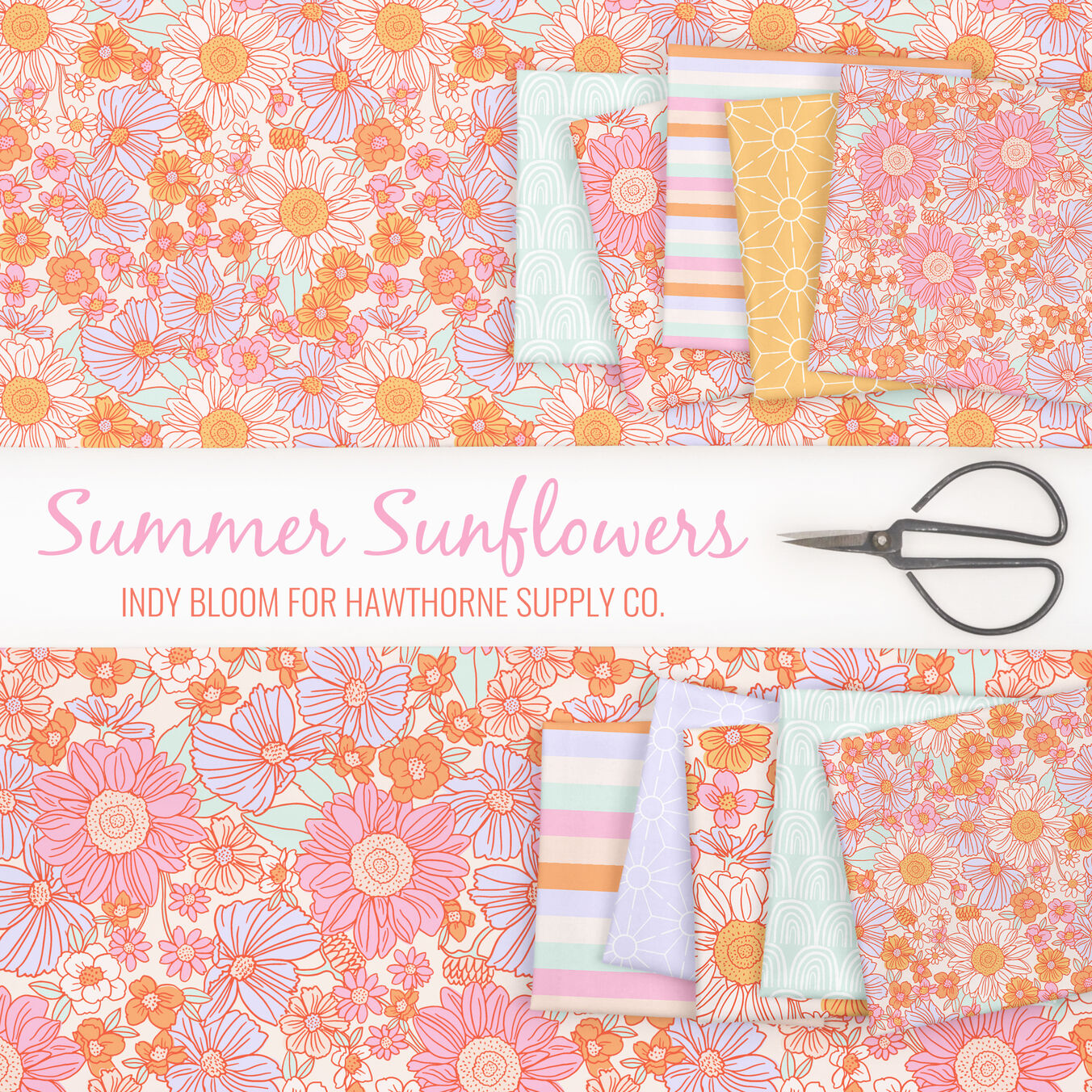 Summer Sunflowers Poster Image