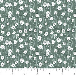Daisies in Green