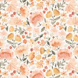 Painted Peonies in Sunset