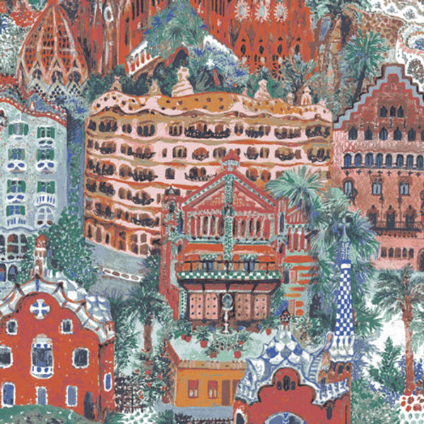 Barcelona Landmarks in Multi
