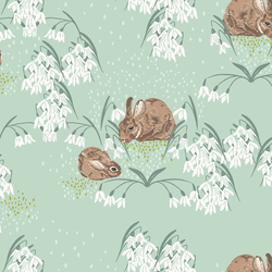 Large Gentle Bunnies in Thyme