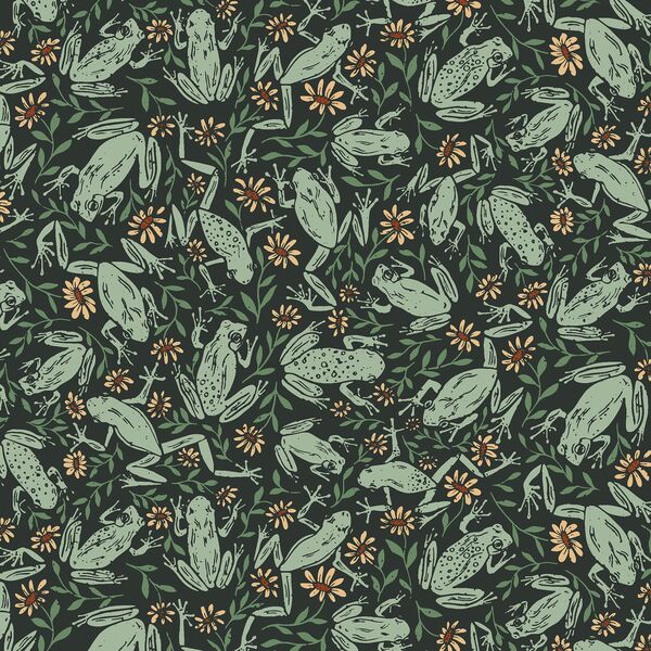 Frogs and Flowers in Cedar