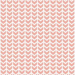 Broken Chevron in Peony