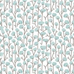 Cotton Field in Glacier Blue