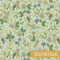 Colette in Mint Metallic