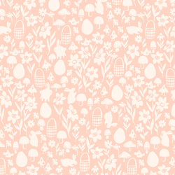 Easter Garden in Peachy Pink