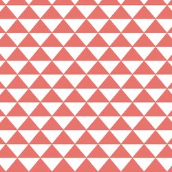 Triangle Mosaic in Living Coral
