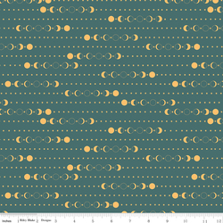Moon Phase in Teal