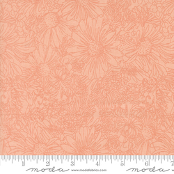 Pen Ink Flowers in Pretty Pink