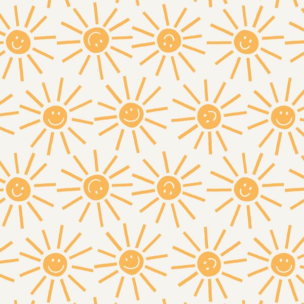 Smiley Sunshine in Canary Yellow