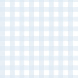Spring Gingham in Blue Skies