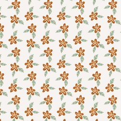 Tropical Floral in Off White