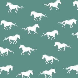 Horse Silhouette in Agate