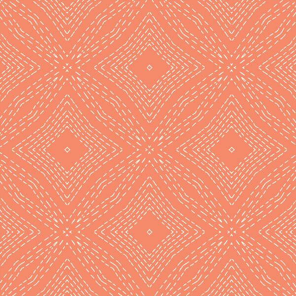 Stitched Amity in Tangerine