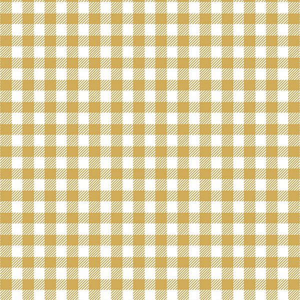 Small Buffalo Plaid in Straw