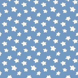 Star Dot in Morning Blue