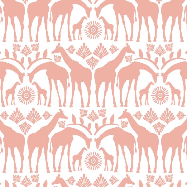 Giraffe Tribe in Peony