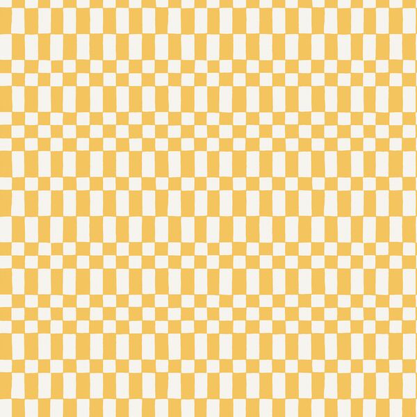 Large Neo Checkerboard in Canary Yellow