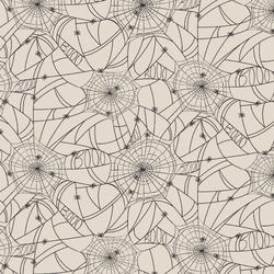 Spider Webs in Cream