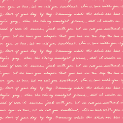 Let Me Call You Sweetheart in Candy Pink