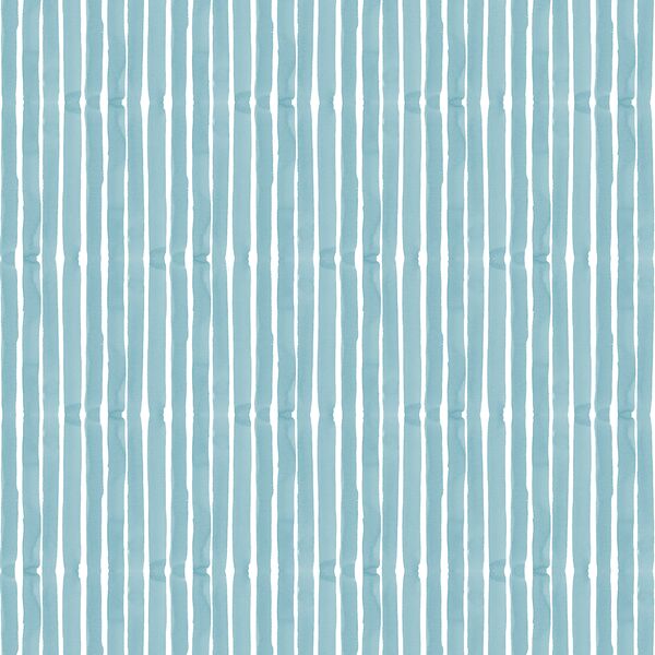 Small Party Stripe in Teal Waters