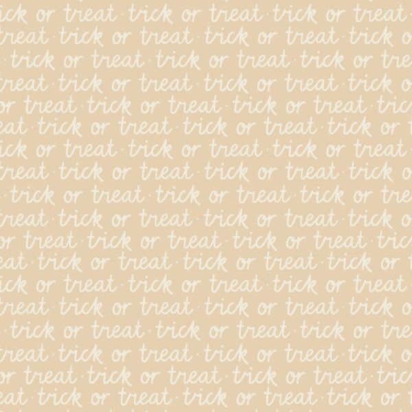 Trick or Treat in Light Beige