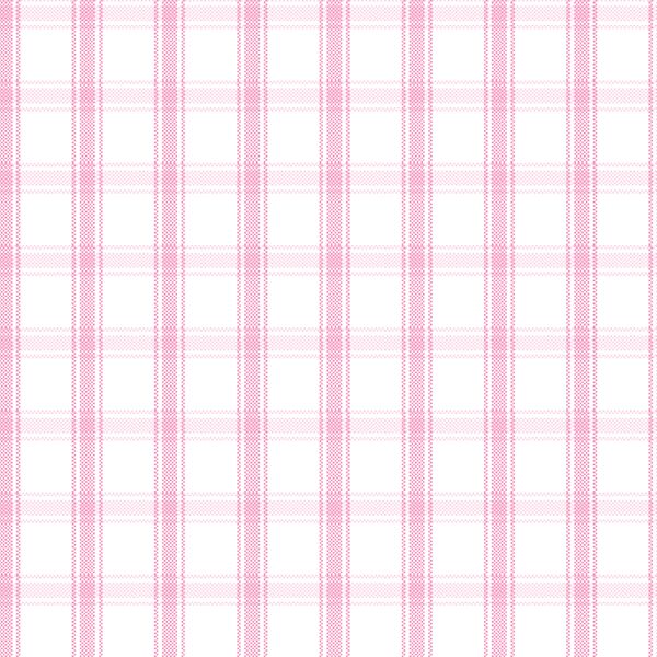 Ticking Check in Blooming Pink