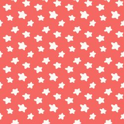 Star Dot in Cherry Red