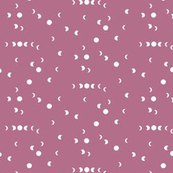 Waning Moon in Celestial Violet