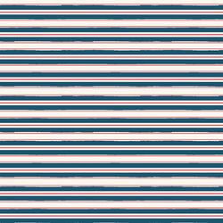 Summer Stripe in Corsair Blue