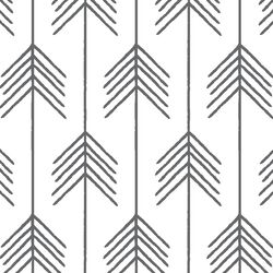 Vanes in Charcoal on White