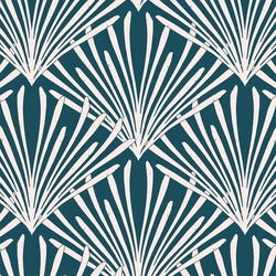 Large Shells in Atlantic Blue