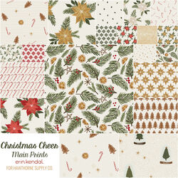 Christmas Cheer Main Prints Fat Quarter Bundle