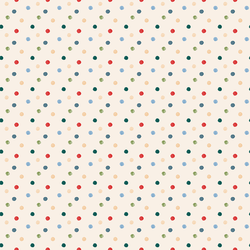 Tiny Painted Polka Dot in Christmas