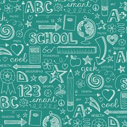 Doodles in Chalkboard