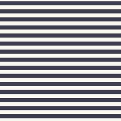 Stripe in Maritime Navy and Cream