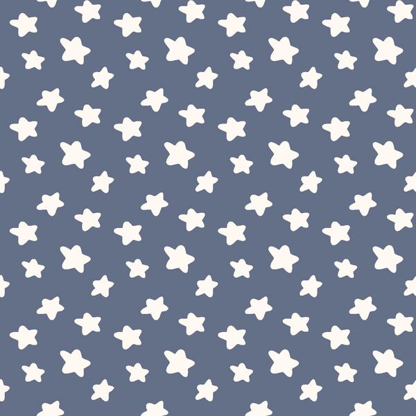 Star Dot in Dusty Blue