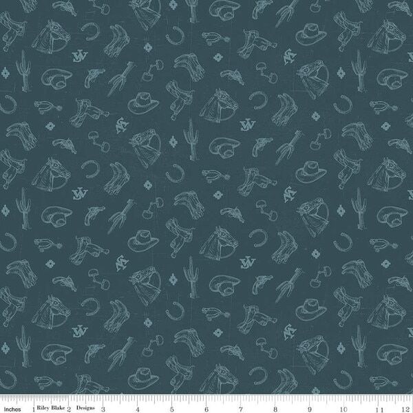 Icons in Navy