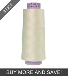 Muslin (9150-0778) - Silk Finish Cotton 50wt - 2000 Yards (3 Pack)